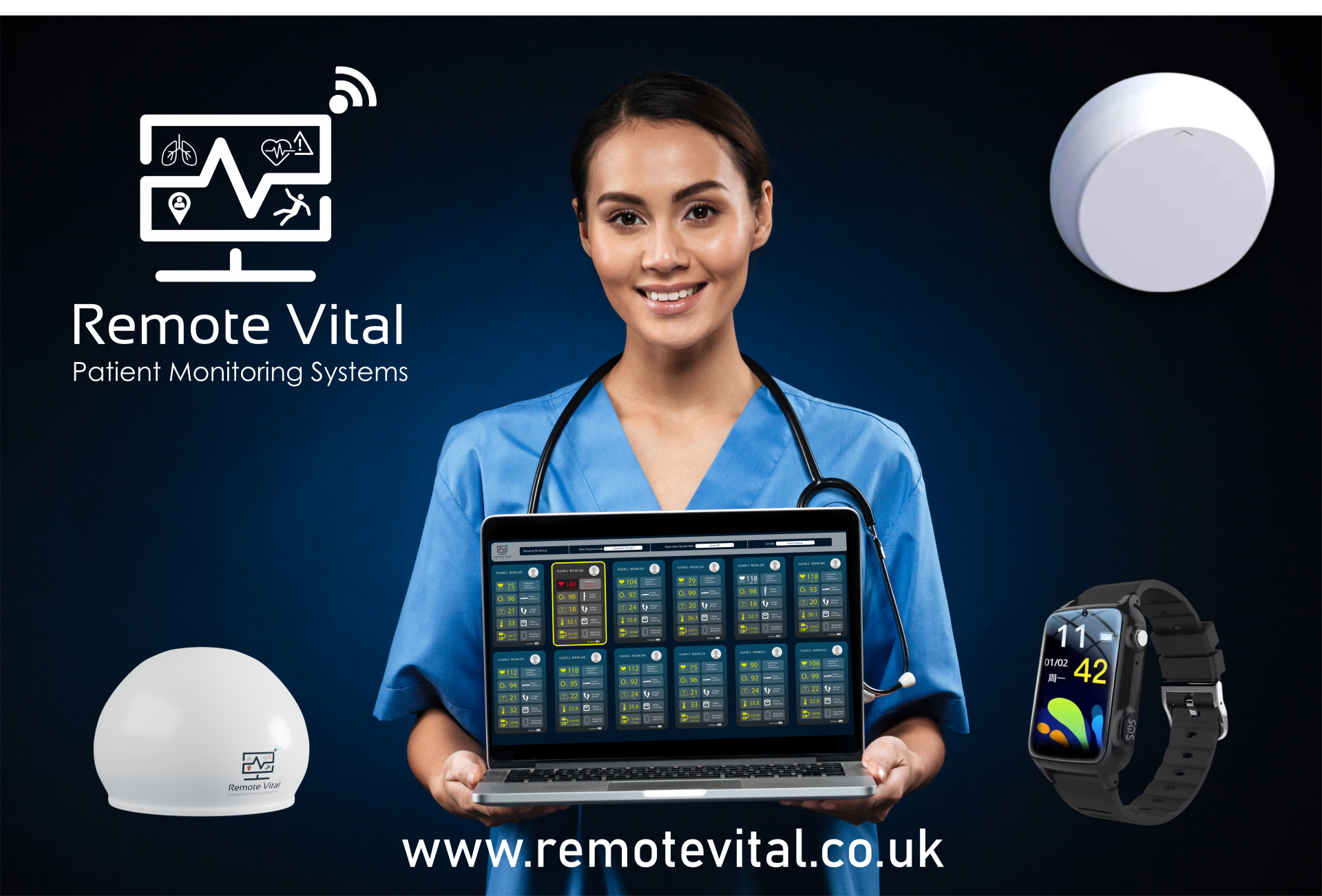 Remote Vital Patient Monitoring Systems